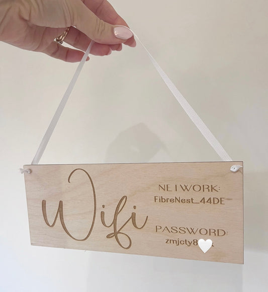 Wi-Fi plaque